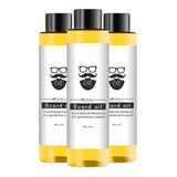 3- Óleos  Orgânico Crescimento Barba,bigode,cabelo 3x30ml