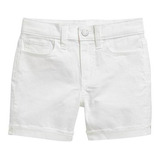 Short Niña Old Navy Denim Blanco