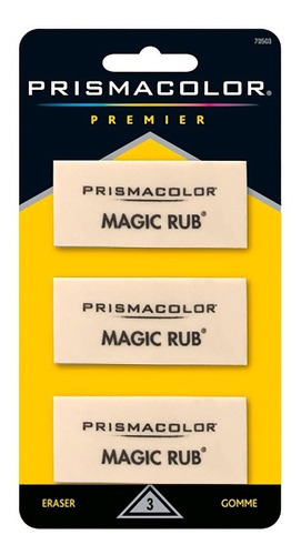 Goma De Borrar Mágica Prismacolor Set 3 Unidades