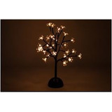 Luminária Árvore Cerejeira Decorativa 40cm 30 Led's Branco