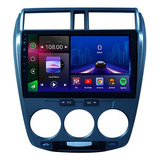 Stereo Gps Android Pantalla Camara Honda City 4+64 Carplay