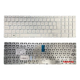 Teclado Compatible Hp 15-ac S/marco Blanco Español