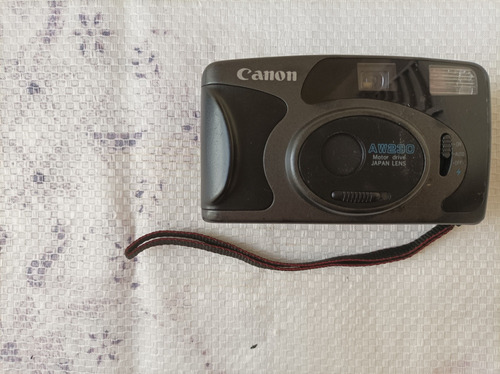 Câmera Fotográfica Canon, Aw 230, Com Flash E Motor Drive