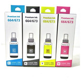 Tinta Premium Para Epson 664 L200,l210,l310,l355,l555,l575