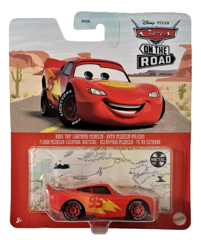 Rayo Mcqueen Viajero 1 Cars On The Road Disney Pixar L