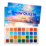 Paleta Sombra Para Ojos Profesional Varios Tonos Amor Us Color De La Sombra Snow Queen