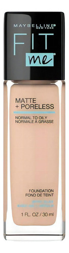 Maquillaje Maybelline Fit Me Fps 22 Matte 122 Creamy Beige