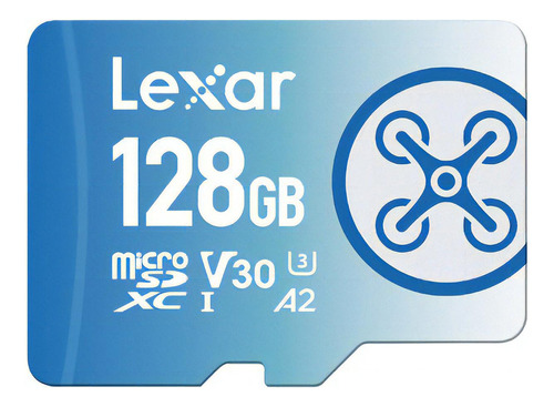 Lexar Fly Microsdxc 128gb Uhs-i Card Class10, U3, V30, A2