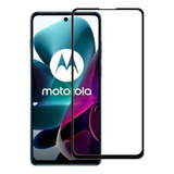 Glass Vidrio Full Cover 9d Para Motorola Moto G200