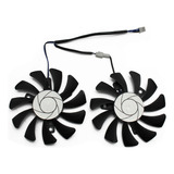 Ventilador Dual Gpu Gtx1050ti De 75 Mm Y 2 Pines Para Geforc