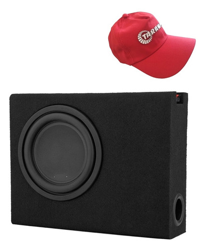 Caixa Slim Taramps T 500sw-r Ps 4ohms Subwoofer 8p Sub 500w