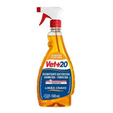 Desinfetante Pronto Para Uso Spray Vet+20 Limão-cravo 500ml