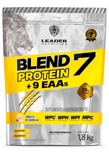 Blend 7 Protein + 9 Aminoácidos Pouch 1,8kg Leader Nutrition