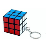 12 Mini Llaveros Cubo Rubik 3x3 Tamaño De 3.5cmx3.5cm