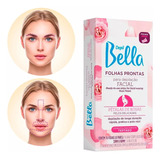 Folhas Prontas Depilação Facial Rosas Depil Bella C/ 16un