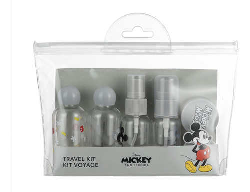 Kit De Viaje Higiene Mickey Mouse Y Sus Amigos Disney Miniso