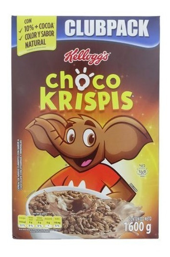 Cereal De Arroz Choco Krispis 1600 G