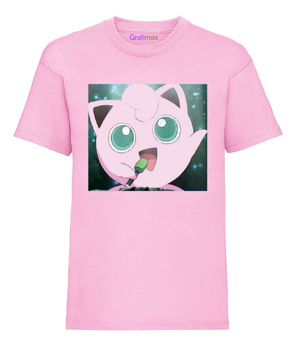 Polera Jigglypuff Singing Pokemon Colores Grafimax