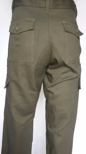 Pantalon Cargo Reforzado Linco El Mejor Del Mercado T.38-48