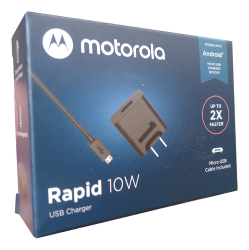 Cargador Motorola Original 10w G8 Power E5 E6 E7 Play Nuevo