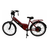 Bicicleta Elétrica - Duos Confort - 800w 48v 15ah - Cereja 