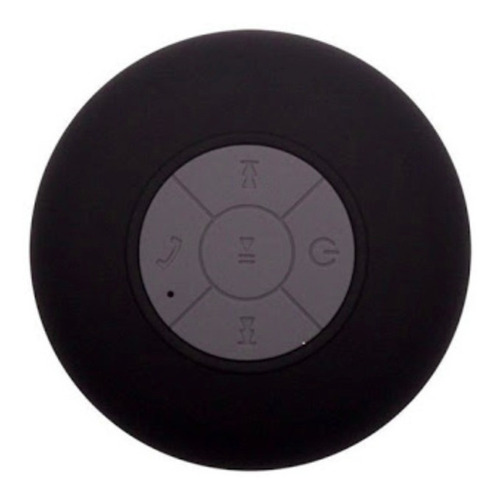 Parlante Bluetooth Sopapa Ducha Noganet P78 Manos Libres Color Negro