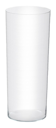 Vaso Tubo Vidro Ø14x40cm Grande Alto Fino Planta E Decoração