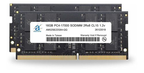 Memoria Ram 32gb (2x16gb) Ddr4 2133mhz Sodimm Adamanta