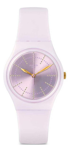 Reloj Swatch Guimauve De Silicona Para Mujer