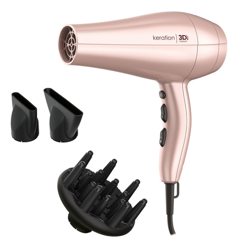 Secador De Pelo Gama Diva 3d Keration Ultra Ion Profesional