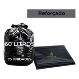 Saco De Lixo Reforçado Extra Forte 60 Litros Resistente