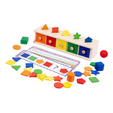 Juguetes Montessori Para Niños De 1, 2 Y 3 Años, Caja De