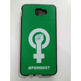 Funda Verde Feminista Compatible Con Samsung J7 Prime