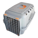 Caixa Transporte Falcon Neon Aço Para Cães E Gatos Nº2