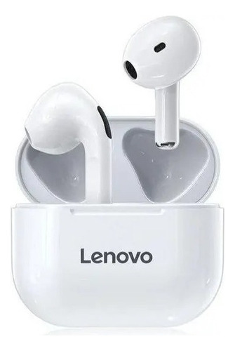 Fone De Ouvido In-ear Sem Fio Lenovo Livepods Lp40 Branco