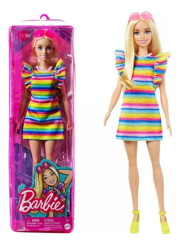 Muñeca Barbie Fashionista 179 Mattel Playking