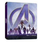 Avengers Endgame Steelbook Blu Ray + Dvd + Litografia