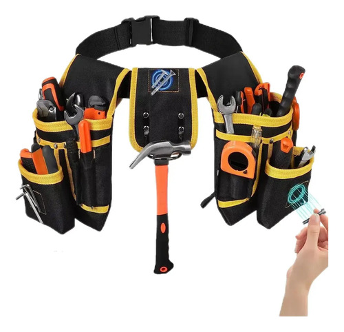 Bolsa Cinturon Magnética Porta Herramientas Electricista