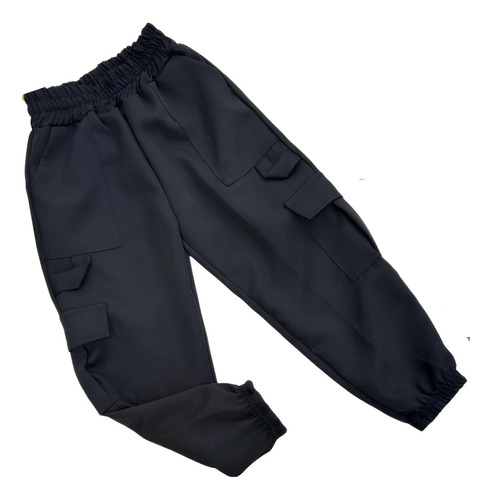 Calça Cargo Feminina Jogger Infantil Alfaiataria Tendencia