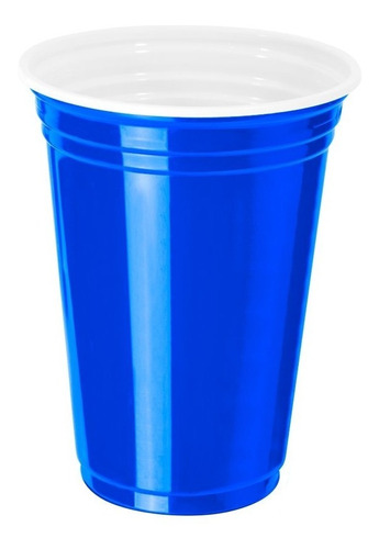 Vaso Americano Rojo Pong 400cc X 25 Unidades Copobras*