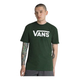 Remera Vans Modelo Classic Verde Pino Nueva Colección