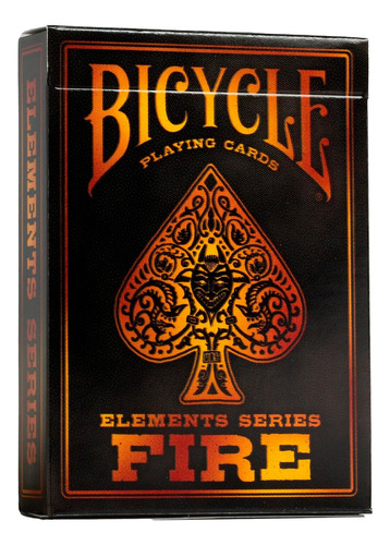 Baralho Bicycle Elements Series Fire Cartas Premium Poker