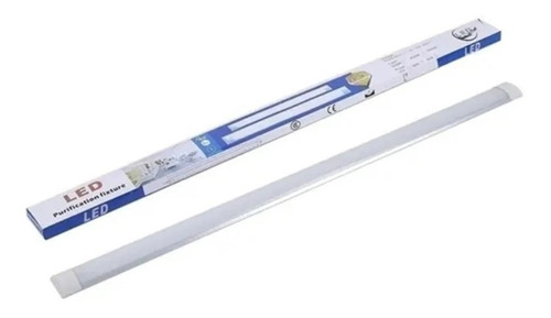 X10 Tubo Led Plano Iluminacion Luz 36w Canaleta 120cm / 3009