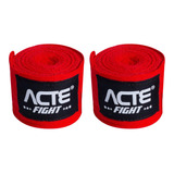 Bandagem Elastica 5mts, Vermelho C/ Velcro P17-v Acte Sports