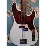 Contrabaixo Fender Squier Mike Dirnt Precision Bass A. White