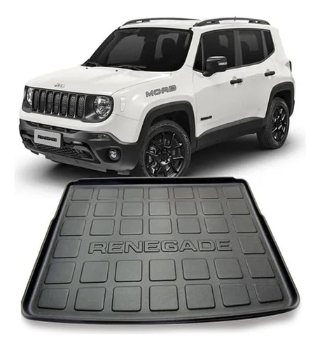 Tapete Bordas Elevadas Porta Malas Jeep Renegade 7093051 