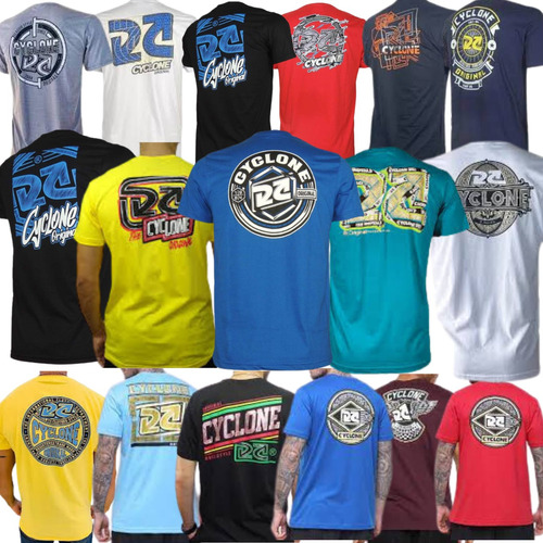 Kit 5 Camiseta / Blusa Cyclone Sortidas