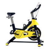 Bicicleta Spinning Black/yellow Disco 8 Kg Fortom
