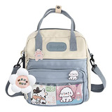 Mochilas Kawaii, Mochila Escolar Estética Para Niña, Mochila