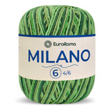 Barbante Milano Euroroma N6 200g 226m Mesclado Multicolorido